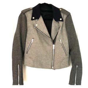 Theory wool cashmere Moto jacket